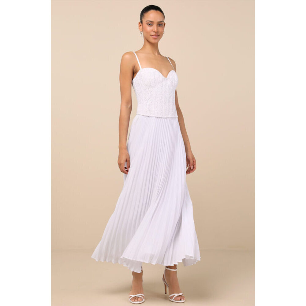 White Midi Dress